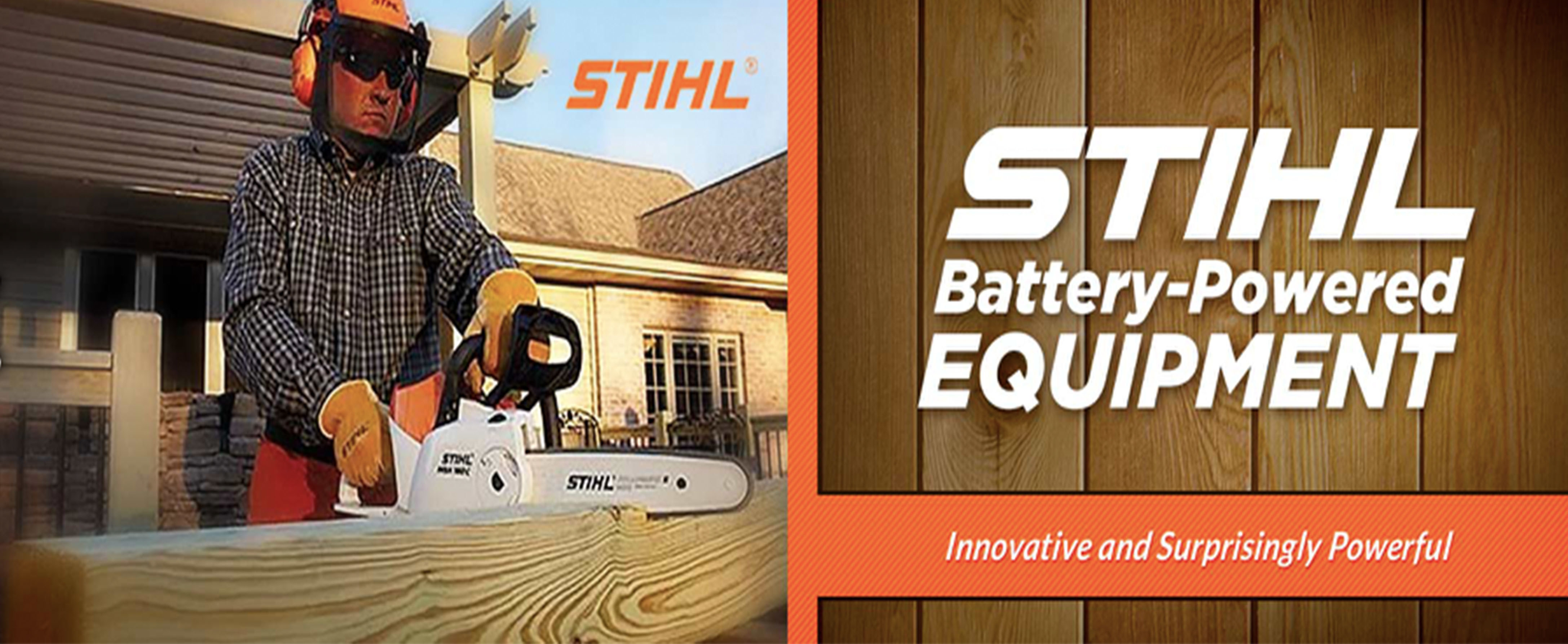 STIHL equipment available